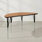 Flash Furniture XU-A48-HCIRC-OAK-T-A-GG