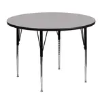 Flash Furniture XU-A48-RND-GY-H-A-GG