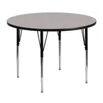 Flash Furniture XU-A48-RND-GY-H-A-GG