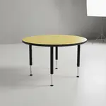 Flash Furniture XU-A48-RND-YEL-T-A-GG