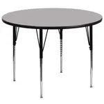 Flash Furniture XU-A60-RND-GY-T-A-GG