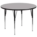 Flash Furniture XU-A60-RND-GY-T-A-GG