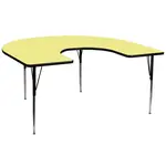 Flash Furniture XU-A6066-HRSE-YEL-T-A-GG