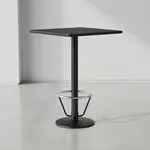 Flash Furniture XU-BLKTB-2424-TR18B-3CFR-GG