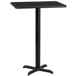 Flash Furniture XU-BLKTB-2430-T2222B-GG