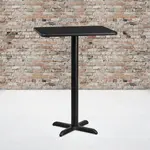 Flash Furniture XU-BLKTB-2430-T2222B-GG