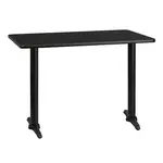 Flash Furniture XU-BLKTB-3042-T0522-GG