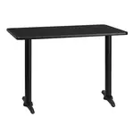 Flash Furniture XU-BLKTB-3042-T0522-GG