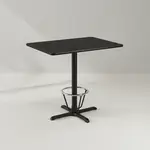 Flash Furniture XU-BLKTB-3042-T2230B-3CFR-GG