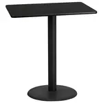 Flash Furniture XU-BLKTB-3042-TR24B-GG