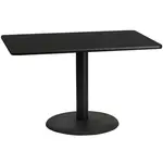 Flash Furniture XU-BLKTB-3048-TR24-GG