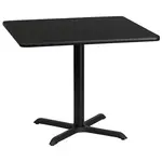 Flash Furniture XU-BLKTB-3636-T3030-GG