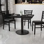 Flash Furniture XU-BLKTB-3636-TR24-GG