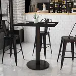 Flash Furniture XU-BLKTB-3636-TR24B-GG
