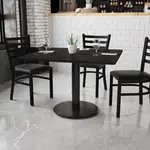 Flash Furniture XU-BLKTB-4242-TR24-GG