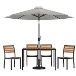 Flash Furniture XU-DG-304860364-UB19BGY-GG