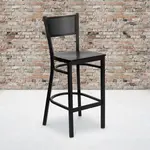 Flash Furniture XU-DG-60116-GRD-BAR-MAHW-GG