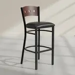 Flash Furniture XU-DG-60515-MAH-BAR-BLKV-GG