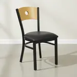 Flash Furniture XU-DG-6F2B-CIR-BLKV-GG