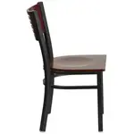 Flash Furniture XU-DG-6G5B-MAH-MTL-GG