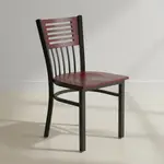 Flash Furniture XU-DG-6G5B-MAH-MTL-GG