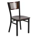 Flash Furniture XU-DG-6G5B-WAL-MTL-GG