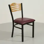 Flash Furniture XU-DG-6G7B-SLAT-BURV-GG