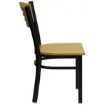 Flash Furniture XU-DG-6G7B-SLAT-NATW-GG