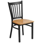 Flash Furniture XU-DG-6Q2B-VRT-NATW-GG