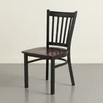 Flash Furniture XU-DG-6Q2B-VRT-WALW-GG