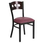 Flash Furniture XU-DG-6Y2B-WAL-BURV-GG