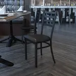 Flash Furniture XU-DG694BLAD-BLKV-GG