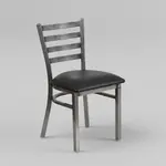 Flash Furniture XU-DG694BLAD-CLR-BLKV-GG