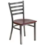 Flash Furniture XU-DG694BLAD-CLR-MAHW-GG
