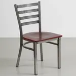 Flash Furniture XU-DG694BLAD-CLR-MAHW-GG