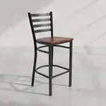 Flash Furniture XU-DG697BLAD-BAR-MAHW-GG