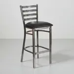 Flash Furniture XU-DG697BLAD-CLR-BAR-BLKV-GG