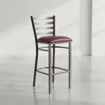 Flash Furniture XU-DG697BLAD-CLR-BAR-BURV-GG