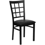 Flash Furniture XU-DG6Q3BWIN-BLKV-GG