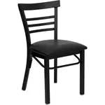Flash Furniture XU-DG6Q6B1LAD-BLKV-GG