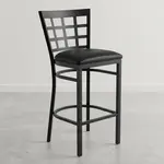 Flash Furniture XU-DG6R7BWIN-BAR-BLKV-GG