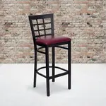 Flash Furniture XU-DG6R7BWIN-BAR-BURV-GG