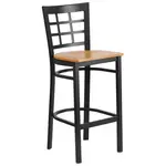 Flash Furniture XU-DG6R7BWIN-BAR-NATW-GG