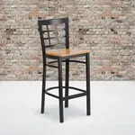 Flash Furniture XU-DG6R7BWIN-BAR-NATW-GG