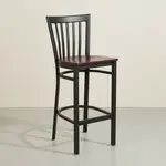 Flash Furniture XU-DG6R8BSCH-BAR-MAHW-GG