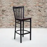 Flash Furniture XU-DG6R8BSCH-BAR-MAHW-GG