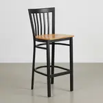 Flash Furniture XU-DG6R8BSCH-BAR-NATW-GG