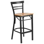 Flash Furniture XU-DG6R9BLAD-BAR-NATW-GG