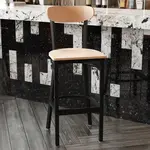 Flash Furniture XU-DG6V6B-NAT-GG
