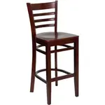 Flash Furniture XU-DGW0005BARLAD-MAH-GG